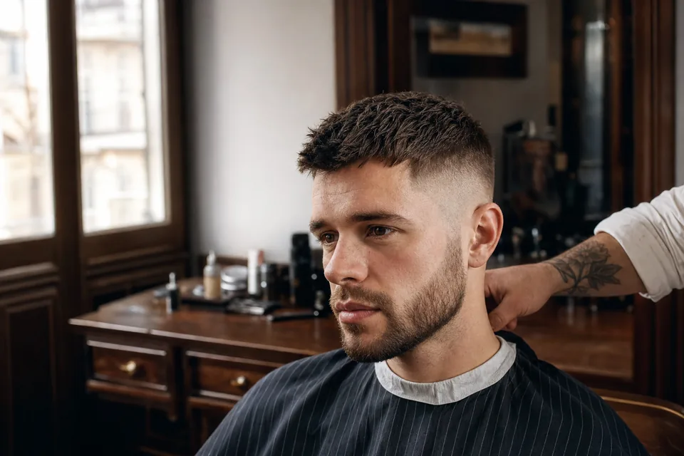 Barber Kraków Kazimierz na bardzo krótkie cięcie: jak wybrać buzz cut, crop albo fade, żeby wyglądały premium