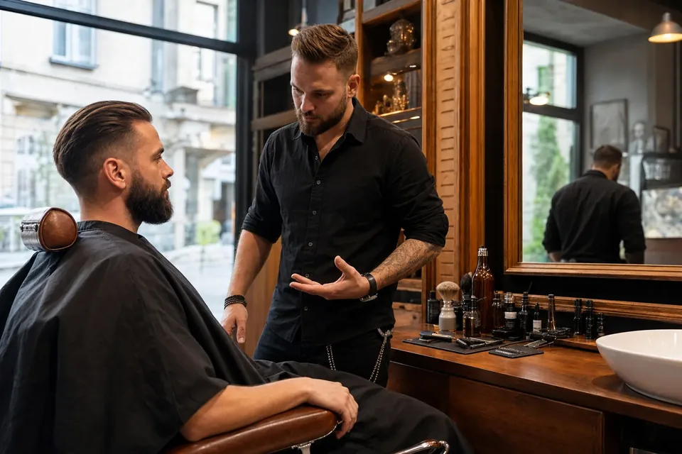 Barber Kraków na lato: świeże włosy i broda na Kazimierzu